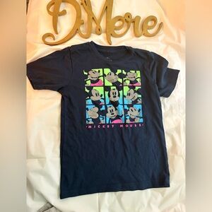 Mickey Mouse Navy Kids T-Shirt